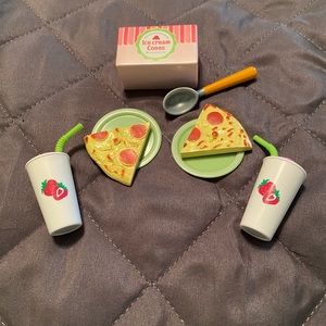 Pizza and Ice Cream for American Girl Dolls